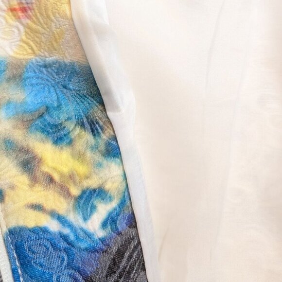 Kaktus Art to Wear Jacket Womens XL Quilted Artsy Multicolor Abstract Print - Picture 5 of 7